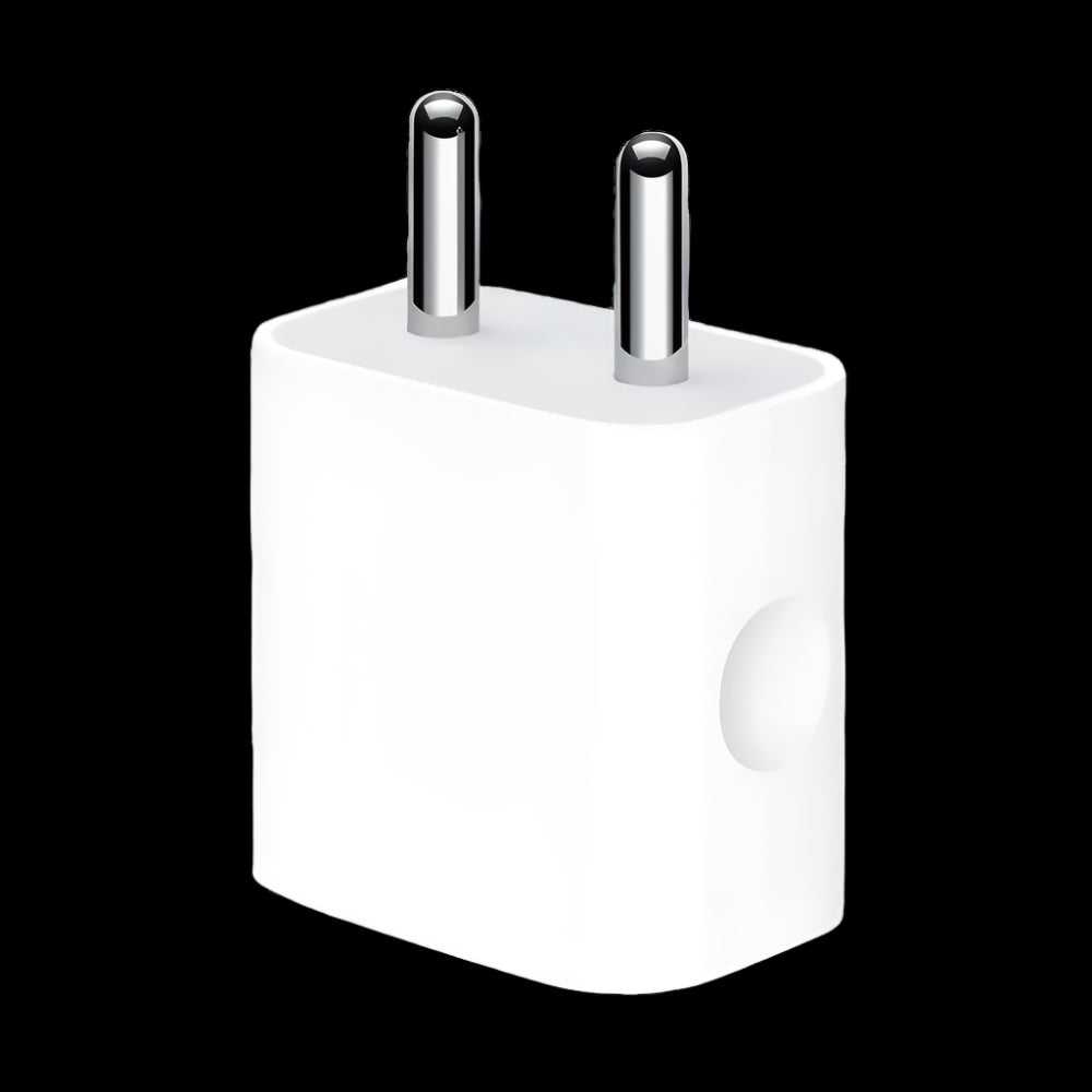 Apple 20W Type C Fast Charger (Adapter Only,White)- Refurbhised