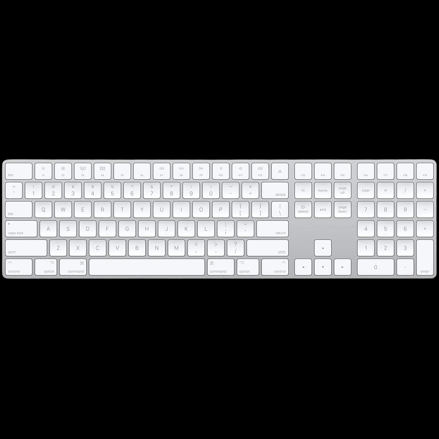 Apple Wireless Magic Keyboard with Numeric Keypad-Refurbished