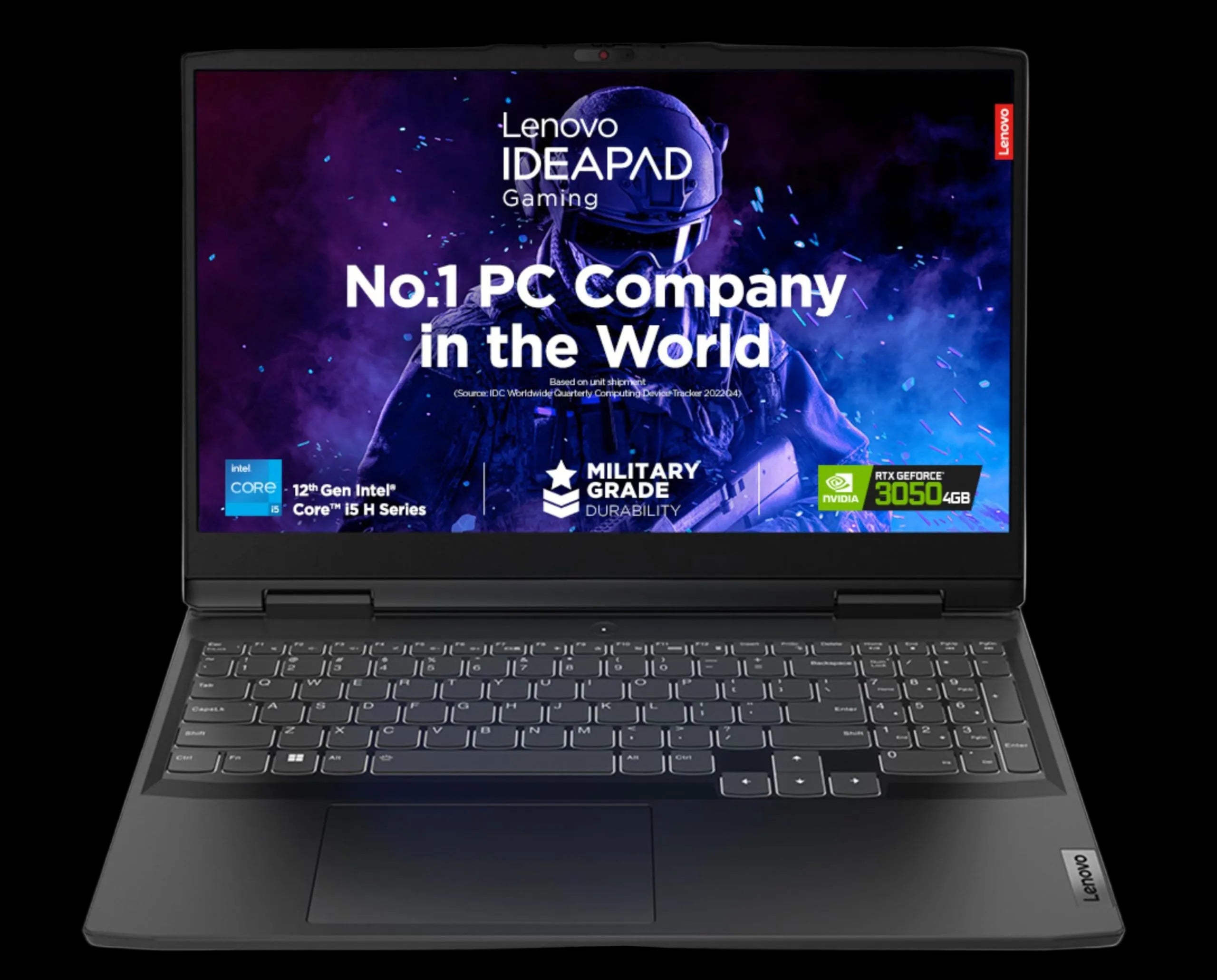 Lenovo IdeaPad Gaming 3(15.6-inch)-i5 12th Gen-16GB RAM-512GB SSD-RTX 3050-4GB Graphics – Refurbished