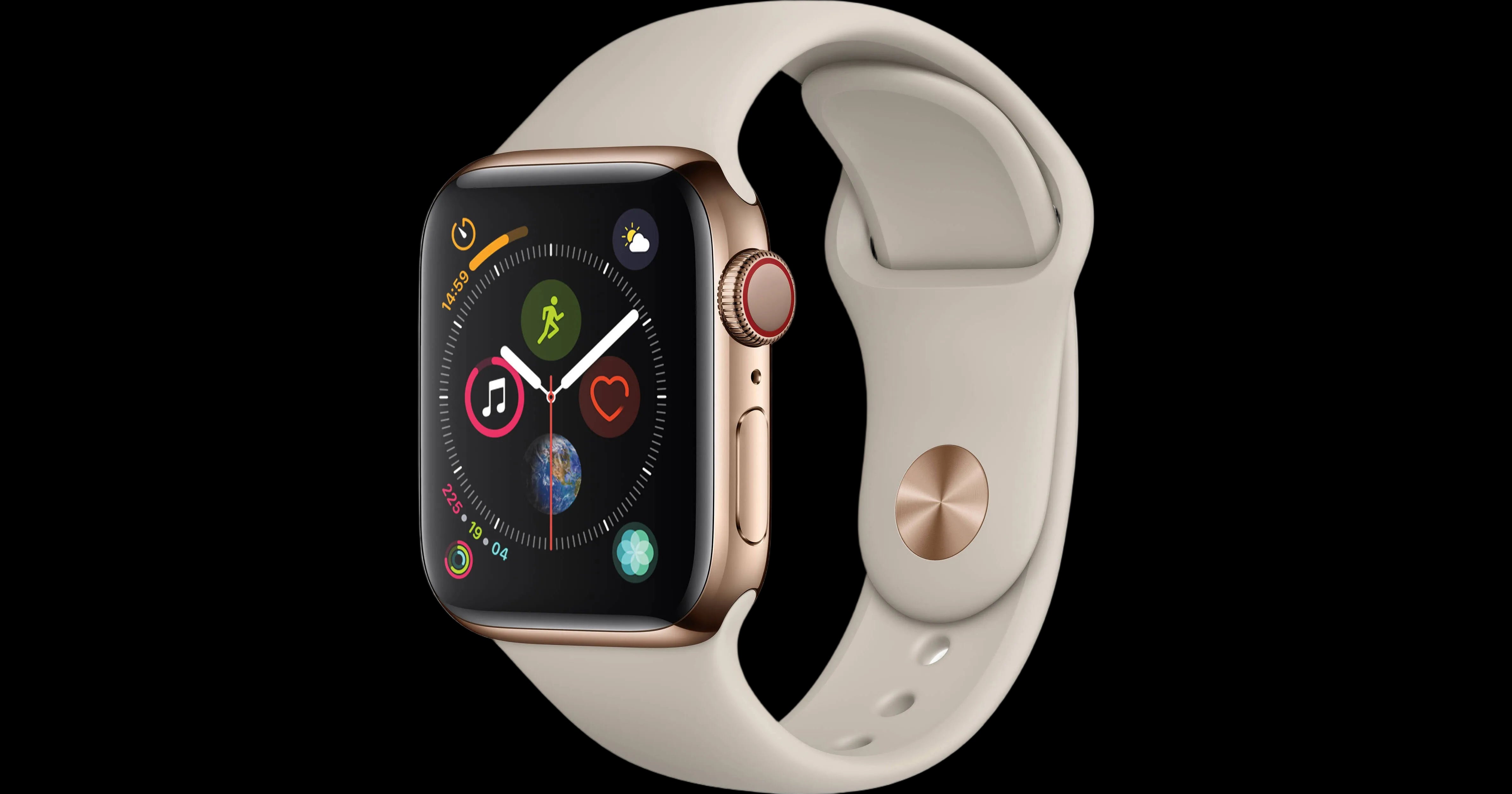 Apple Watch Series 4 - 44mm Stainless Steel GPS + Cellular - Refurbished