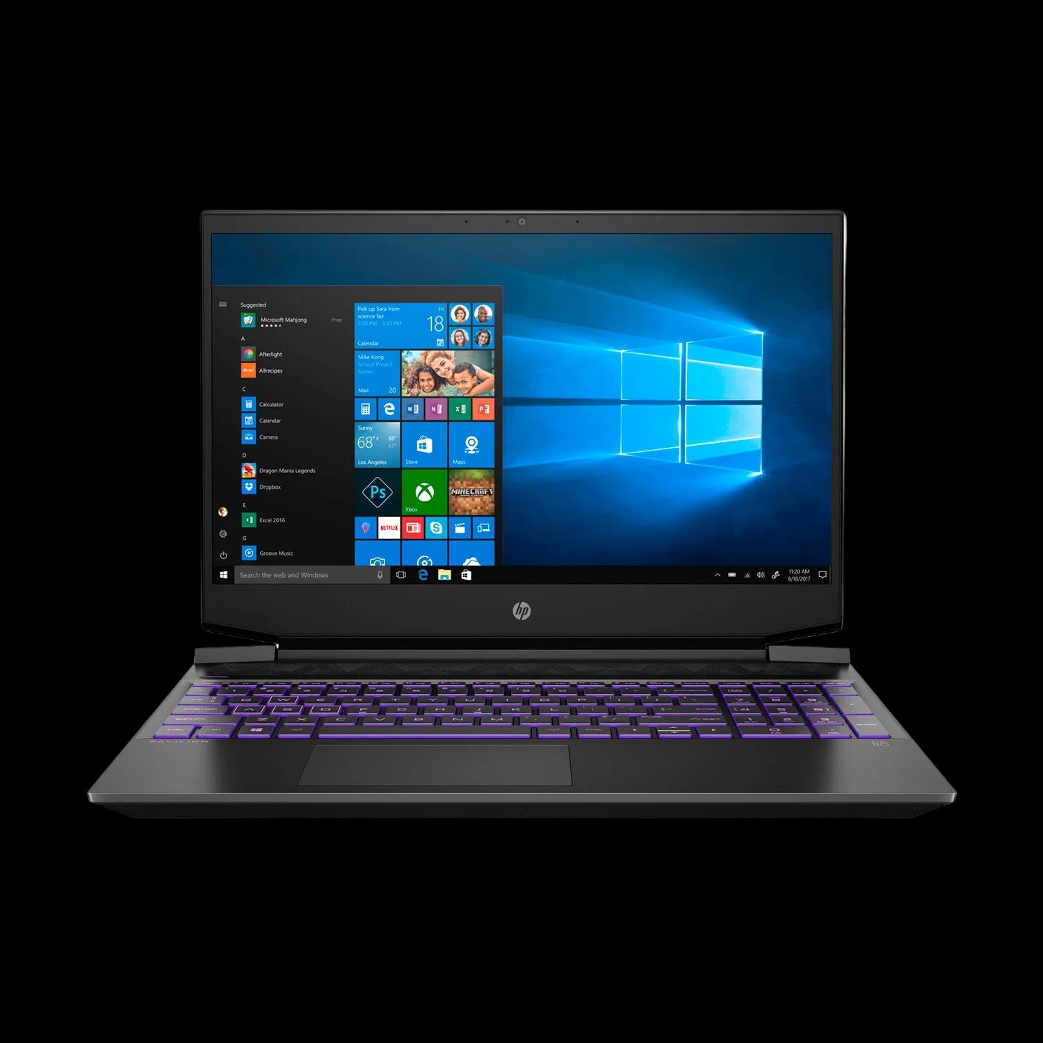 HP Pavilion Gaming 15-AMD Ryzen 5-4th Gen– 8GB RAM,1TB HDD+256GB SSD-GTX 1650 Ti-4GB Graphics- Refurbished