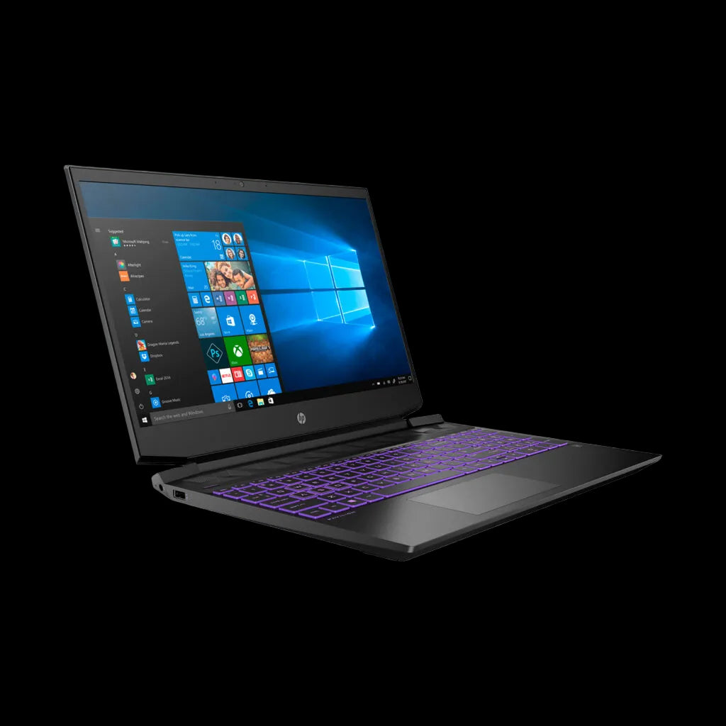 HP Pavilion Gaming 15-AMD Ryzen 5-4th Gen– 8GB RAM,1TB HDD+256GB SSD-GTX 1650 Ti-4GB Graphics- Refurbished