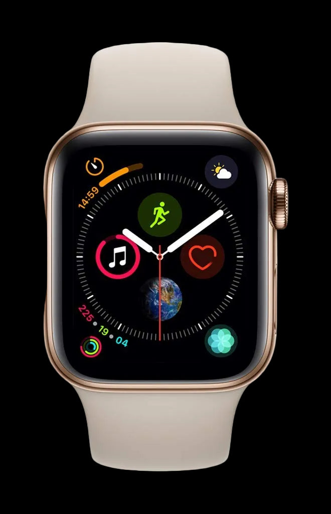 Apple Watch Series 4 - 44mm Stainless Steel GPS + Cellular - Refurbished
